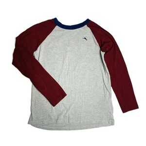 Tommy Bahama boys 14Y long sleeve baseball shirt